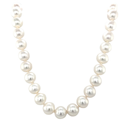 9ct Yellow Gold Freshwater Pearl Necklace (18")