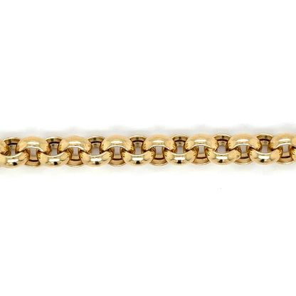 18ct Yellow Gold Belcher Chain