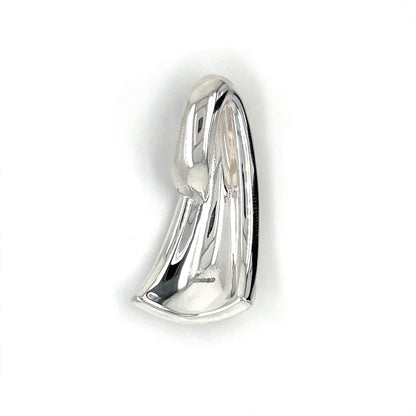 Silver Triangle Pendant & Chain