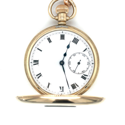 9ct Yellow Gold Tavennes Pocket Watch