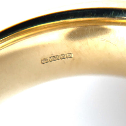 18ct Yellow Gold Two-Row Diamond Eternity Ring