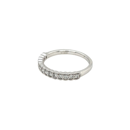 Platinum Grain Set Diamond Eternity Band 0.30ct (M)