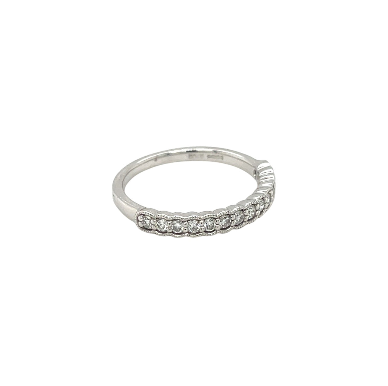 Platinum Grain Set Diamond Eternity Band 0.30ct (M)