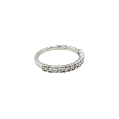 Platinum Grain Set Diamond Eternity Band 0.30ct (M)