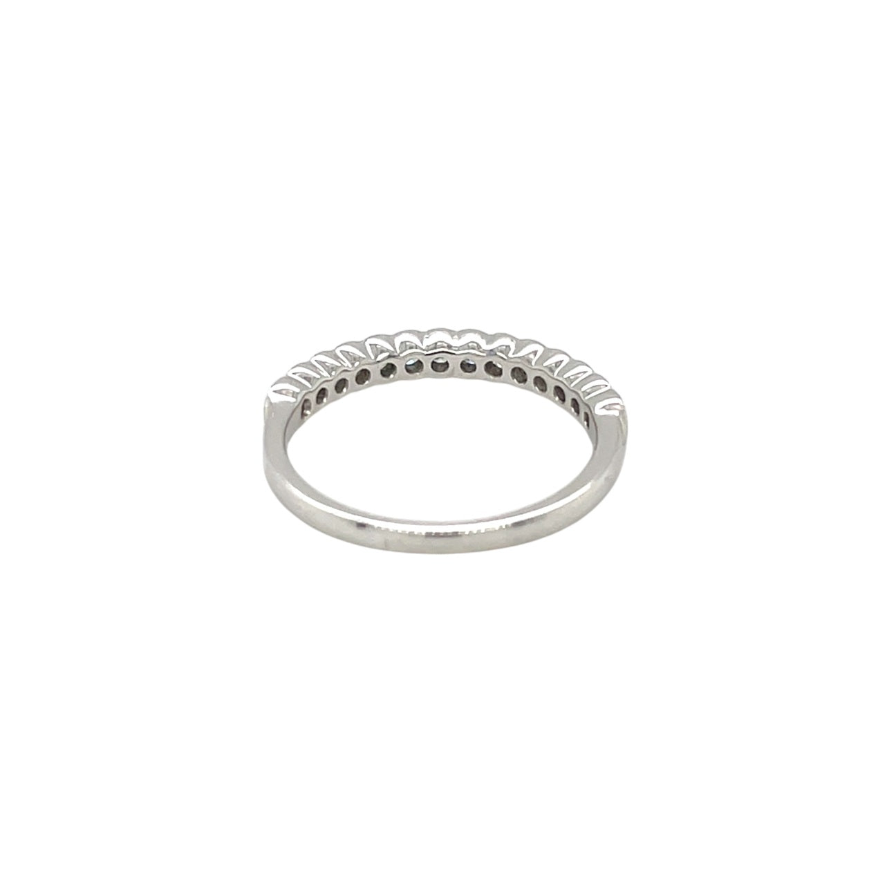 Platinum Grain Set Diamond Eternity Band 0.30ct (M)