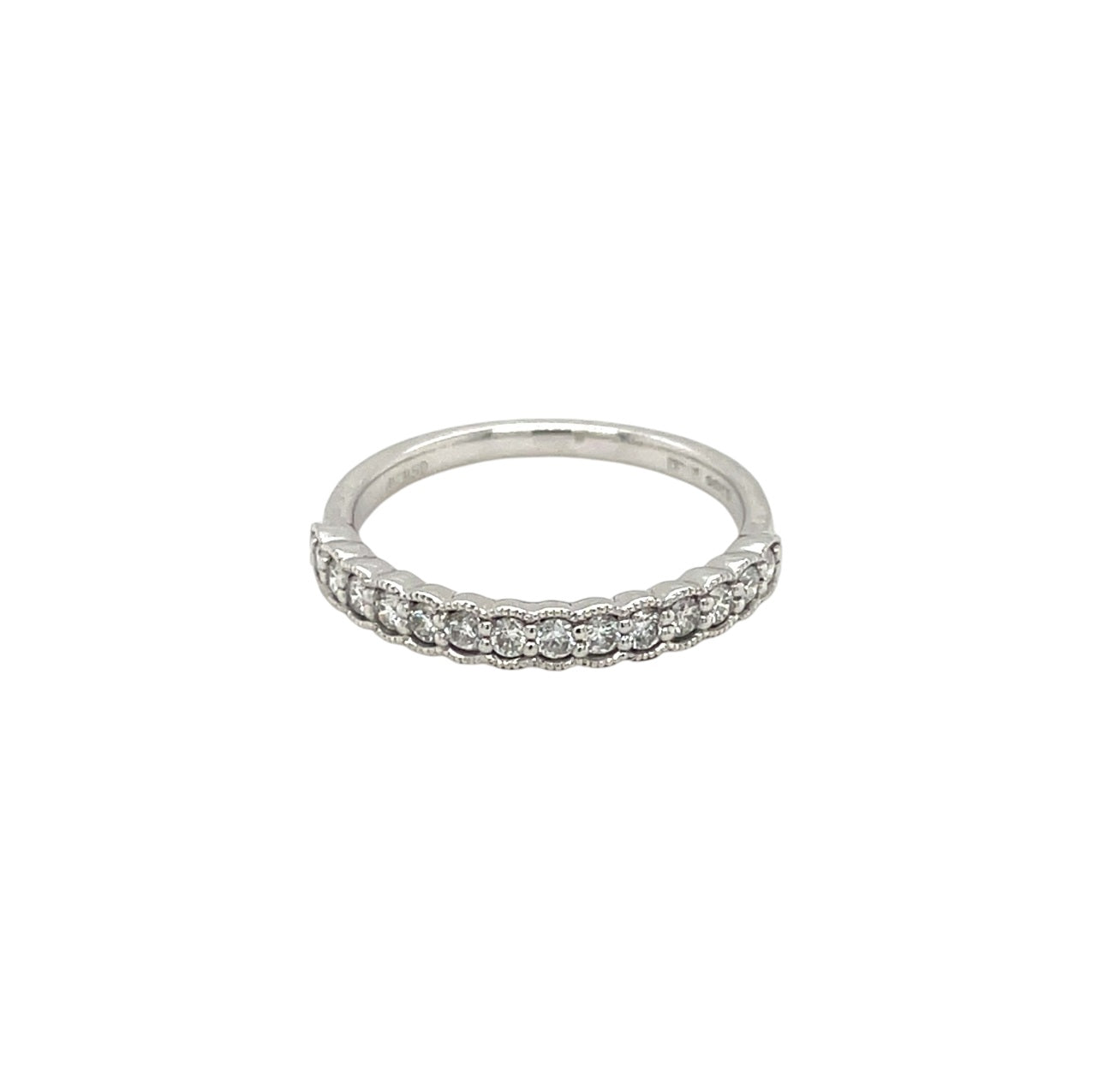 Platinum Grain Set Diamond Eternity Band 0.30ct (M)