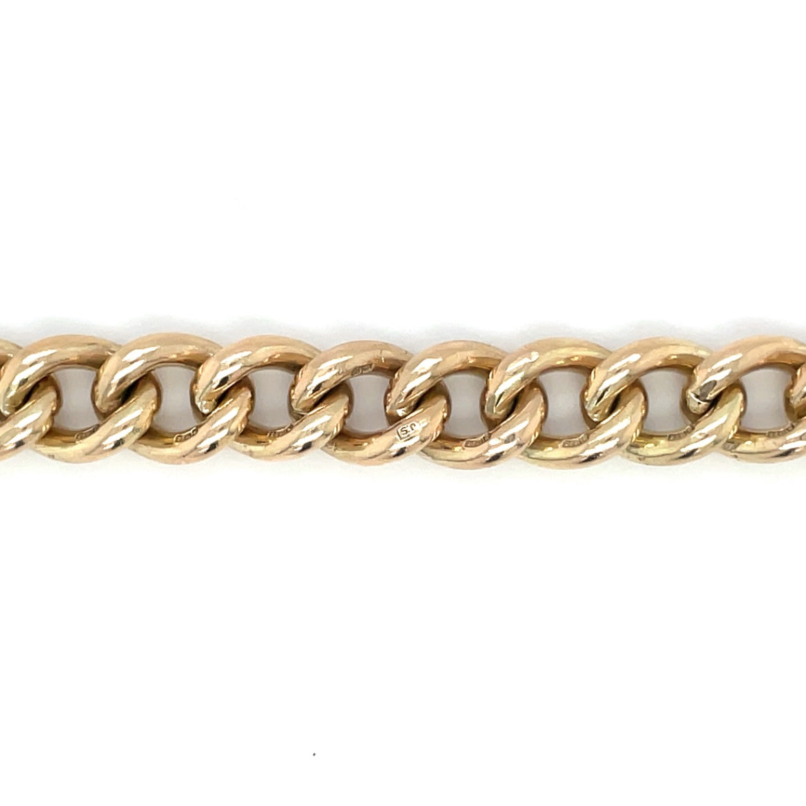 9ct Yellow Gold Charm Bracelet (8")
