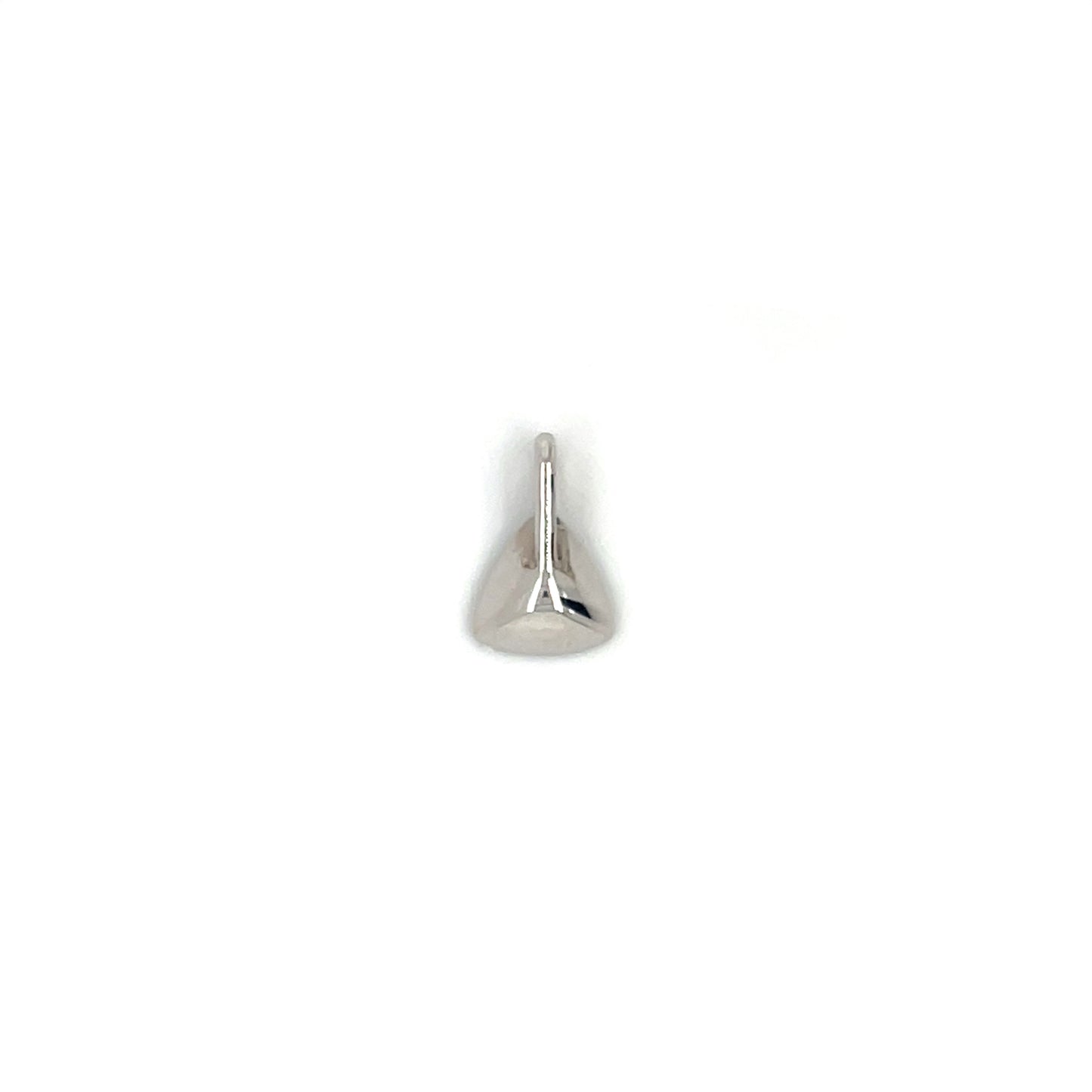 18ct White Gold Tanzanite Triangle Pendant