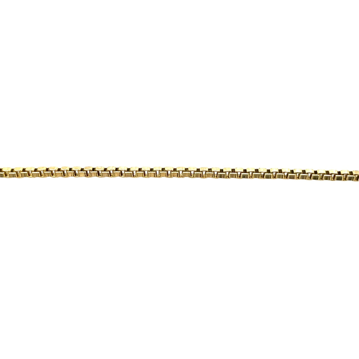 9ct Yellow Gold Box Link Chain (20")