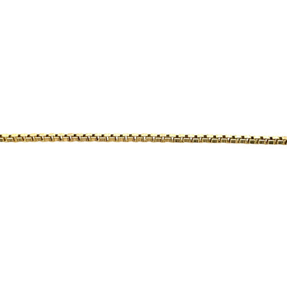 9ct Yellow Gold Box Link Chain (20")