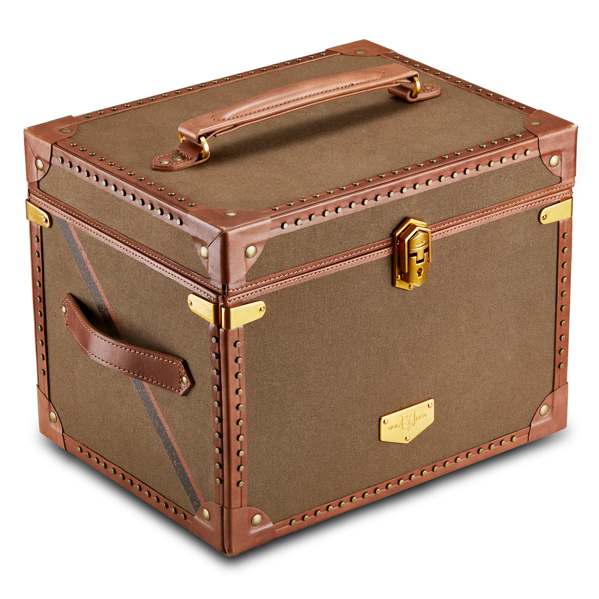 Ida Trunk Jewellery Box (Khaki)