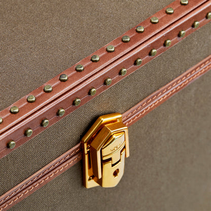 Ida Trunk Jewellery Box (Khaki)