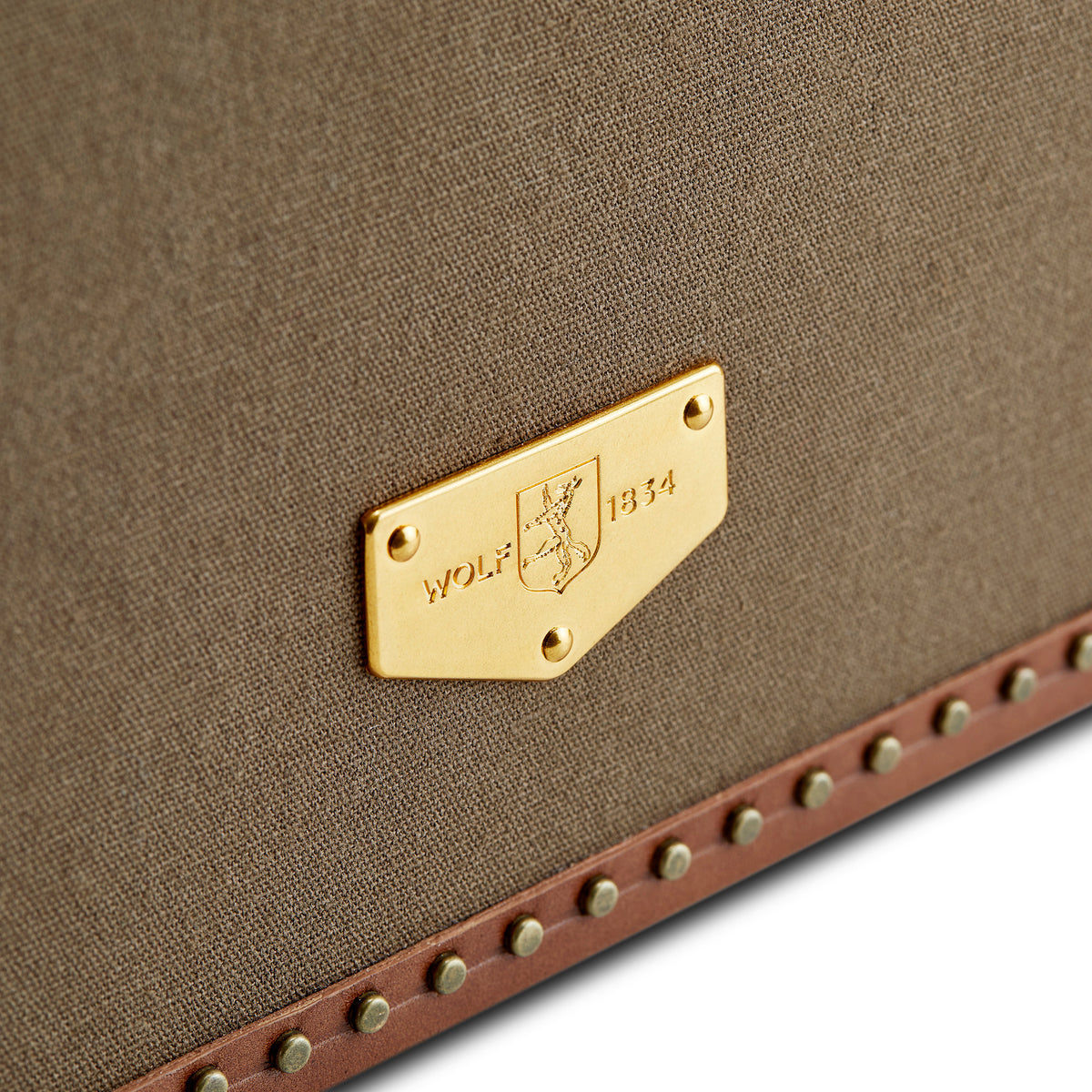 Ida Trunk Jewellery Box (Khaki)