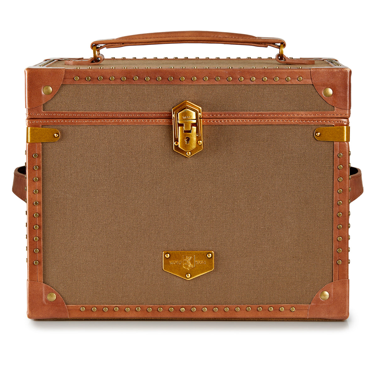 Ida Trunk Jewellery Box (Khaki)