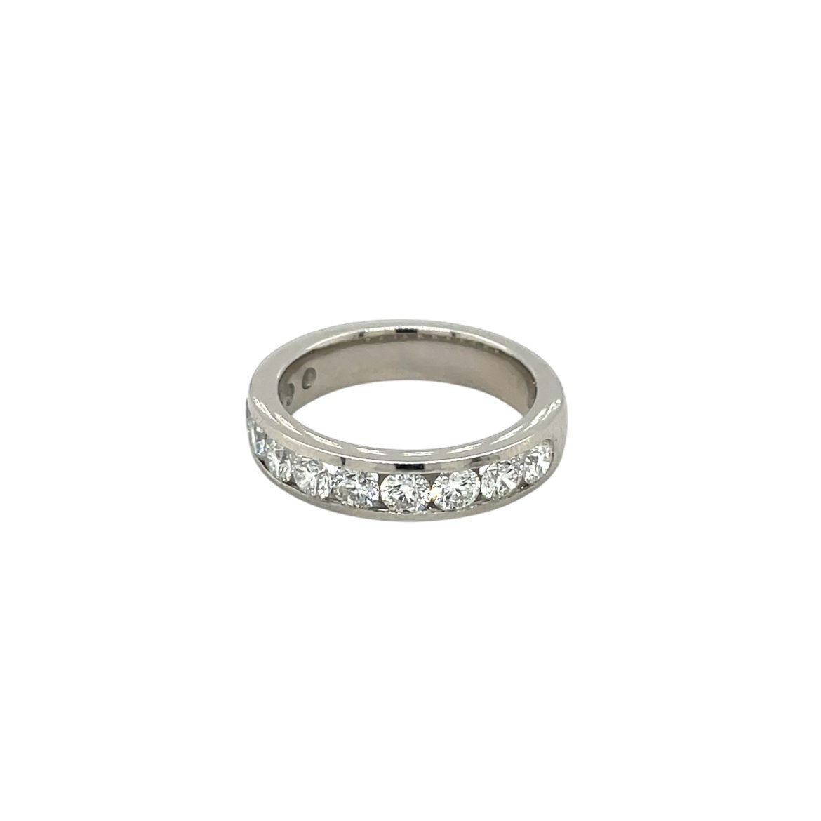 Platinum Diamond Eternity Ring (L1/2)