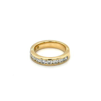 18ct Yellow Gold Diamond Eternity Ring