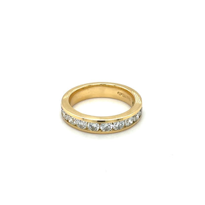 18ct Yellow Gold Diamond Eternity Ring