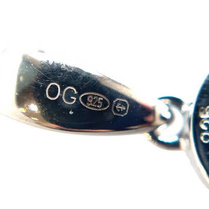 Silver Dendritic Opal Pendant
