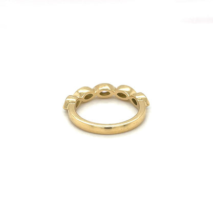 18ct Yellow Gold Marquise Diamond Eternity Ring