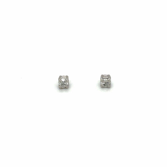 Platinum Diamond Stud Earrings
