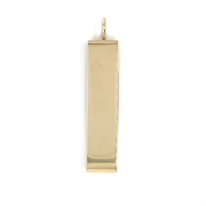 9ct Yellow Gold 1oz Ingot Pendant