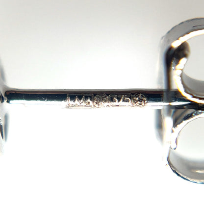 9ct White Gold Diamond Cluster Stud Earrings