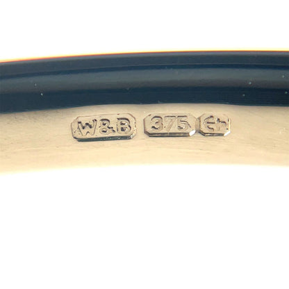9ct Yellow Gold Solid Medium Bangle (65mm)