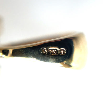 18ct Yellow Gold Princess-Cut Solitaire Diamond Pendant