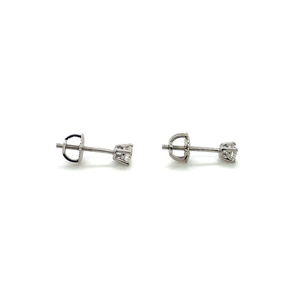 Platinum Tiffany & Co. Diamond Stud Earrings