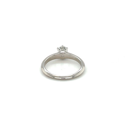 Platinum Tiffany & Co. Diamond Solitiare Ring