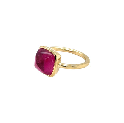 18ct Yellow Gold Tourmaline Ring (K)