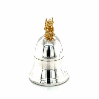 Sterling Silver Tooth Fairy Tooth Bell