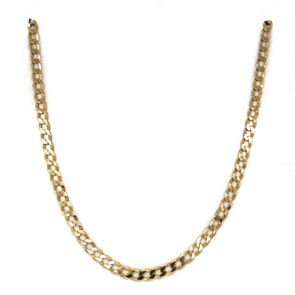 9ct Yellow Gold Curb Link Necklace
