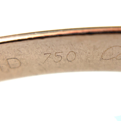 18ct Yellow, White & Rose Gold Trinity Bangle