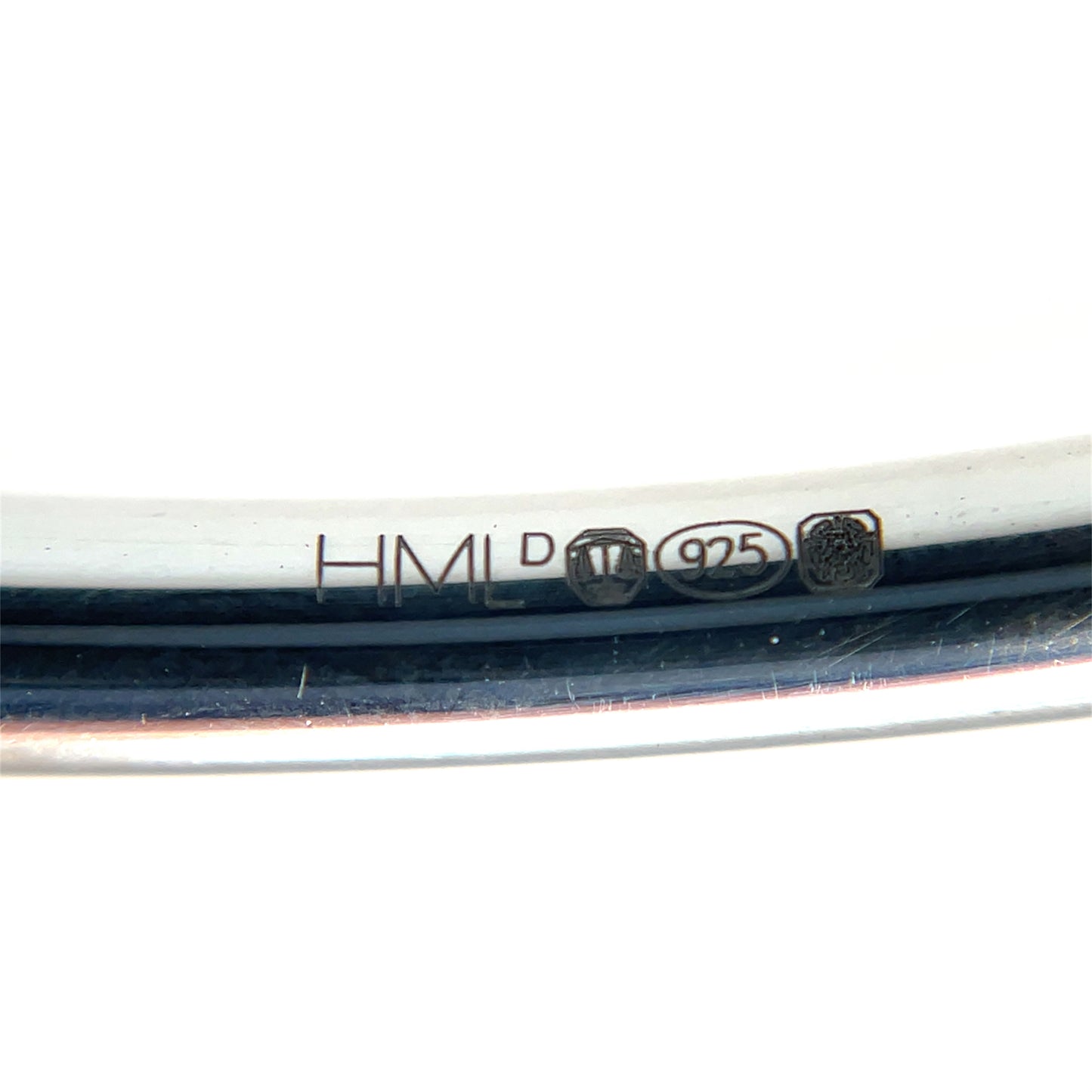 Silver Round Bangle