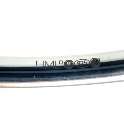 Silver Round Bangle