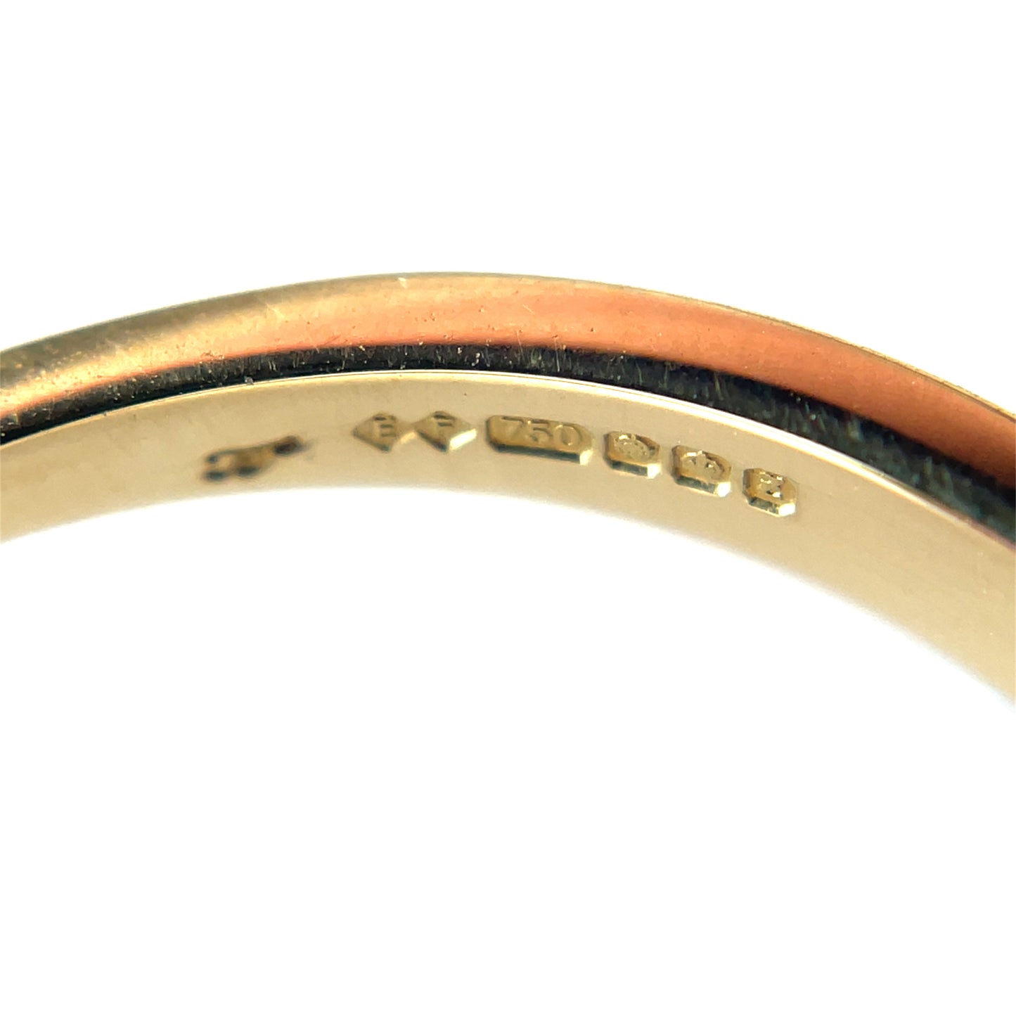 18ct Yellow Gold Pink Tourmaline & Diamond Cluster Ring