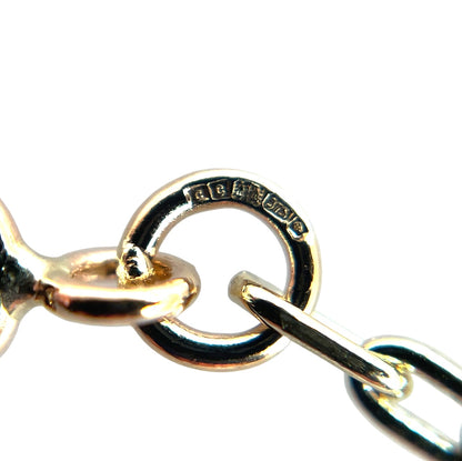 9ct Yellow Gold Paperclip Trace Chain (20")