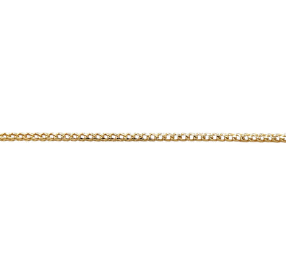 9ct Yellow Gold Franco Chain Necklace (20")