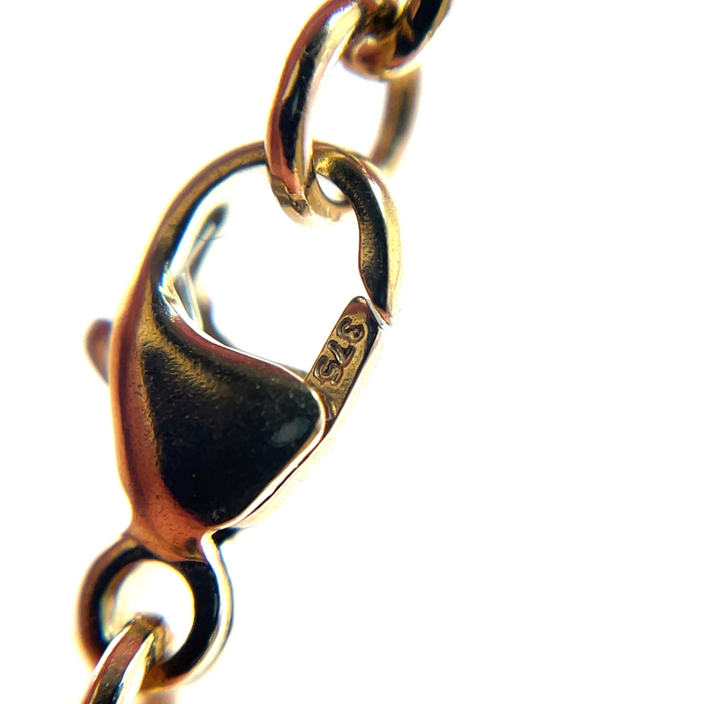 9ct Yellow Gold Curb Bracelet (7.5")