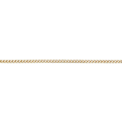 9ct Yellow Gold Filed Figaro Chain (20")