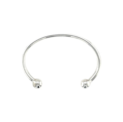 Silver Baby's Torque Bangle