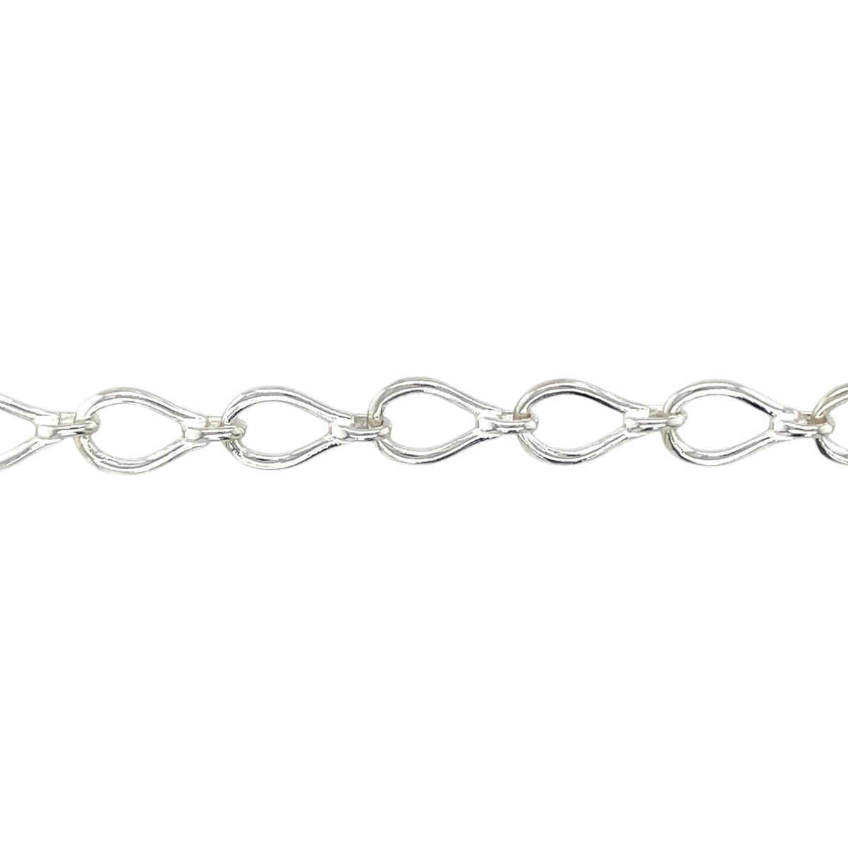 Silver Echo Link Chain (18")