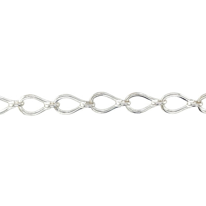 Silver Echo Link Chain (18")