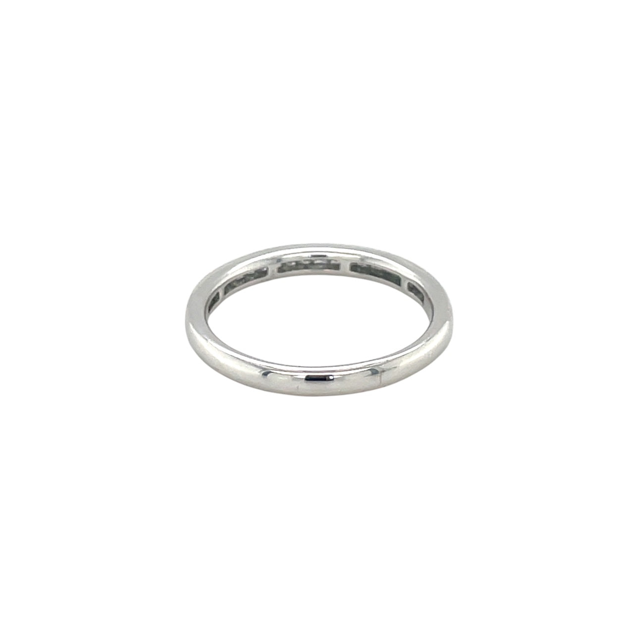 Platinum Princess-Cut Diamond Eternity Ring (P)