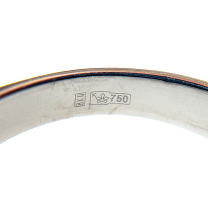 18ct White Gold Tension Diamond Eternity Ring (M)