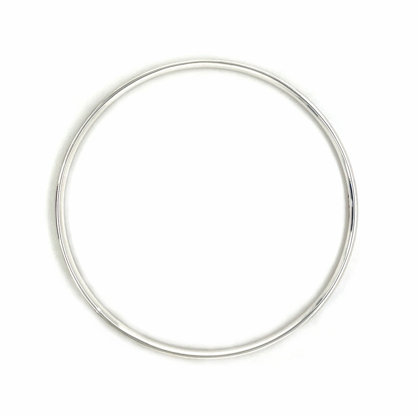 Silver Thin Bangle