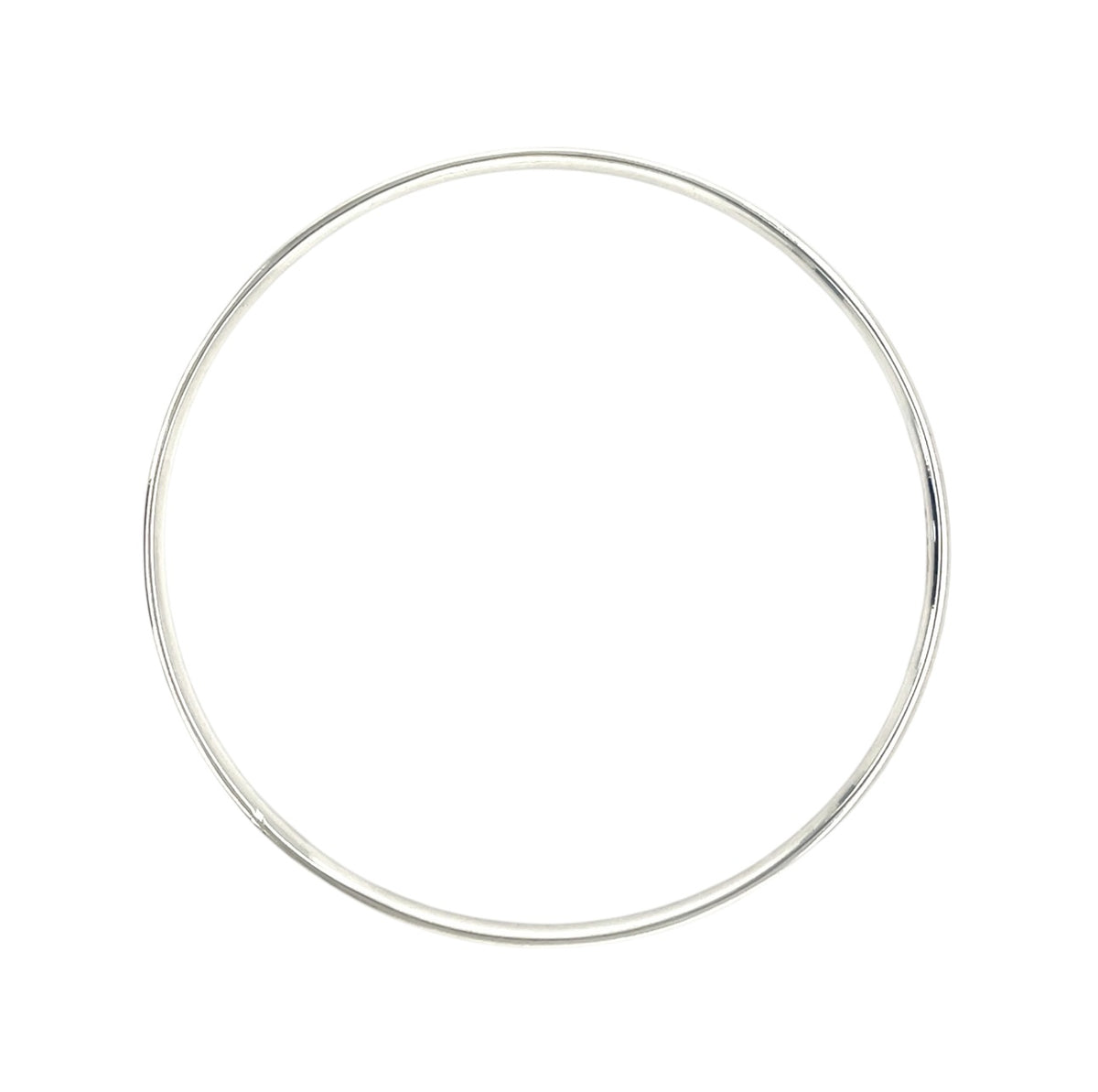 Silver Thin Bangle