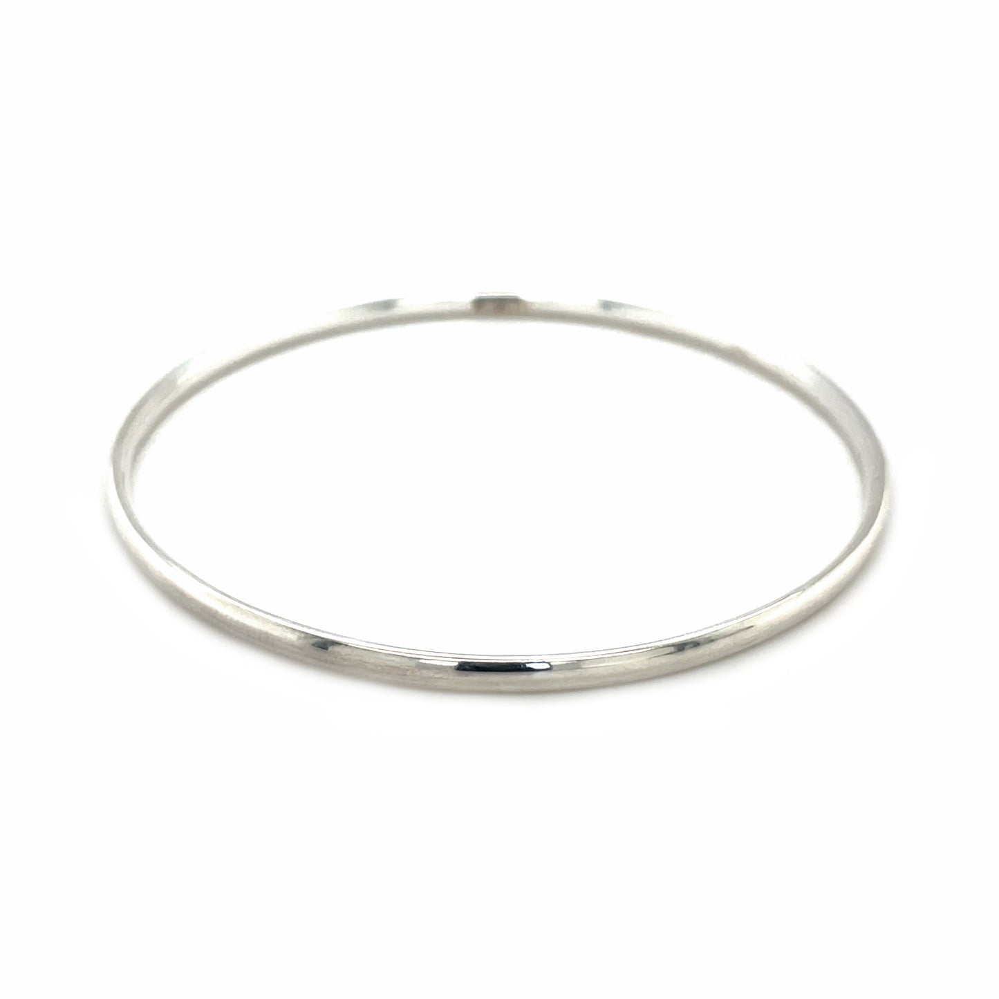 Silver Thin Bangle