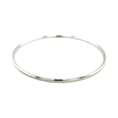 Silver Thin Bangle